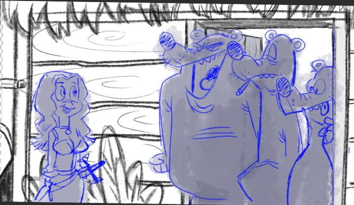 Iron Maiden — storyboard frame